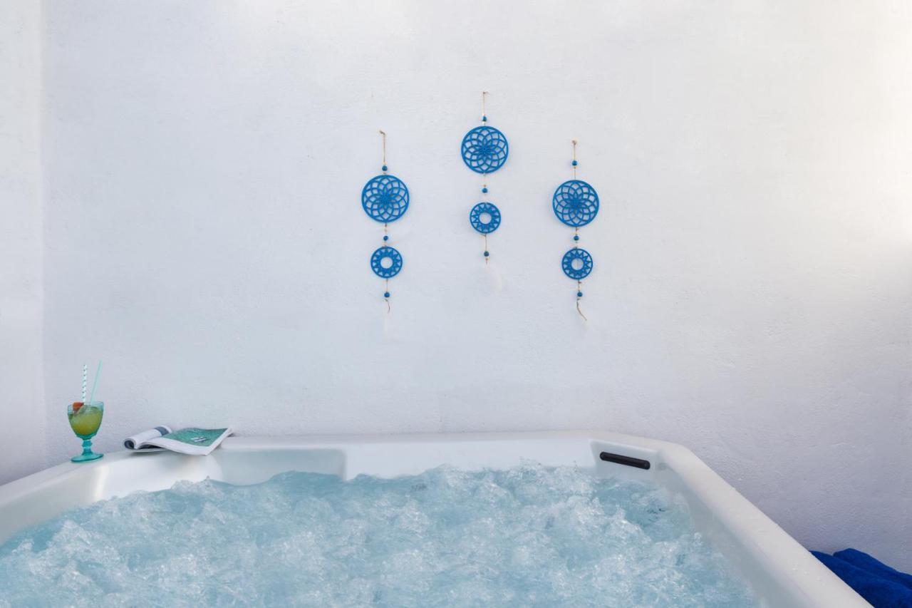 Stema Luxury Escape, Rooftop Jacuzzi & Panoramic Views Atsipopoulo Ngoại thất bức ảnh